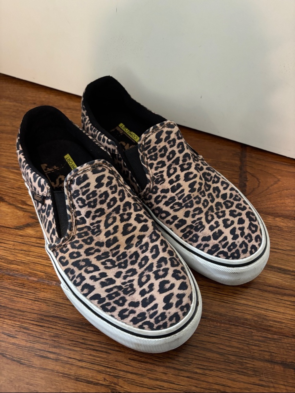 Vans Leopard Print Slip-On